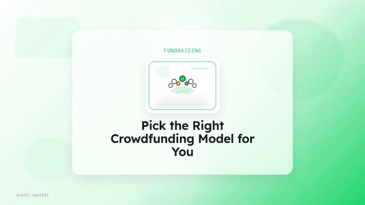 Types of Crowdfunding Models and How to Pick the Right One