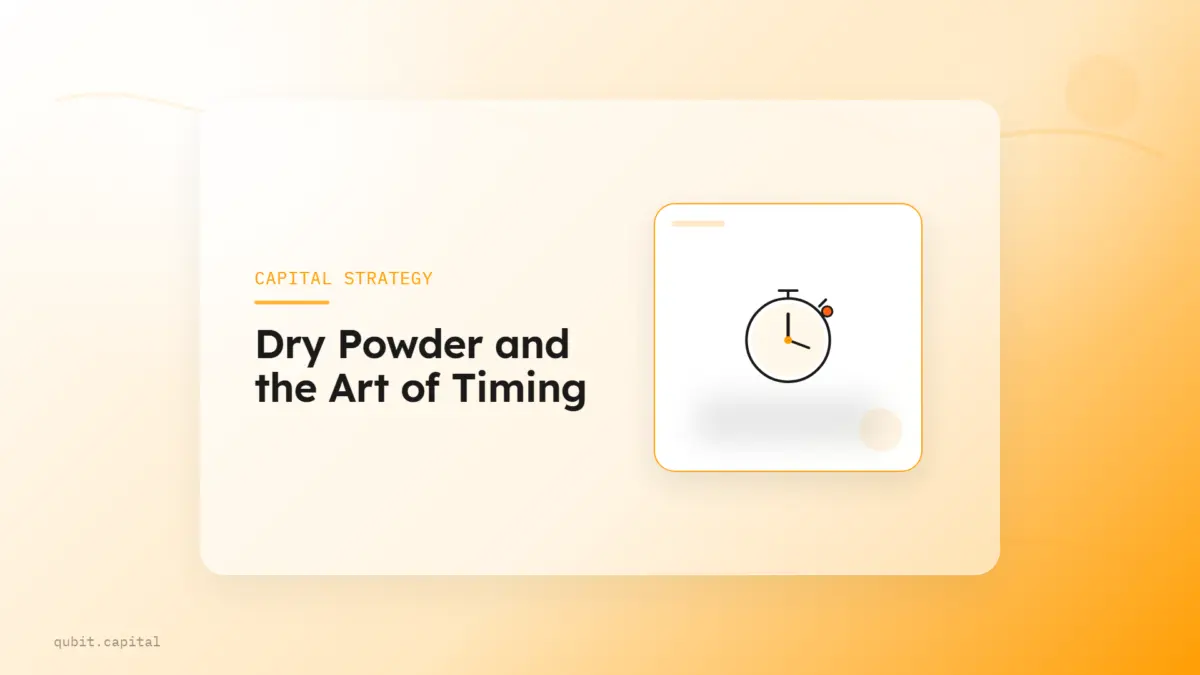 How dry powder shapes your raise timing and fund evaluation