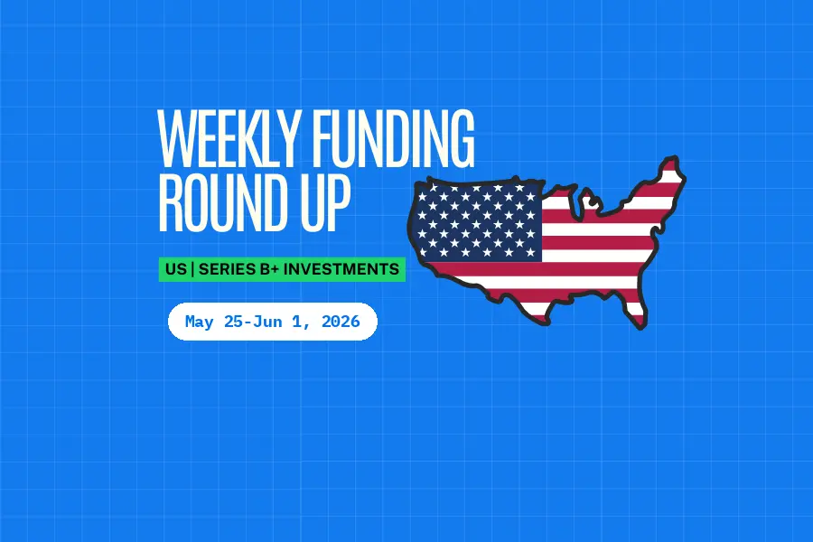 US Series B+ Weekly Funding Roundup (May 25-Jun 1, 2026): $437.0M Raised Across 6 Deals