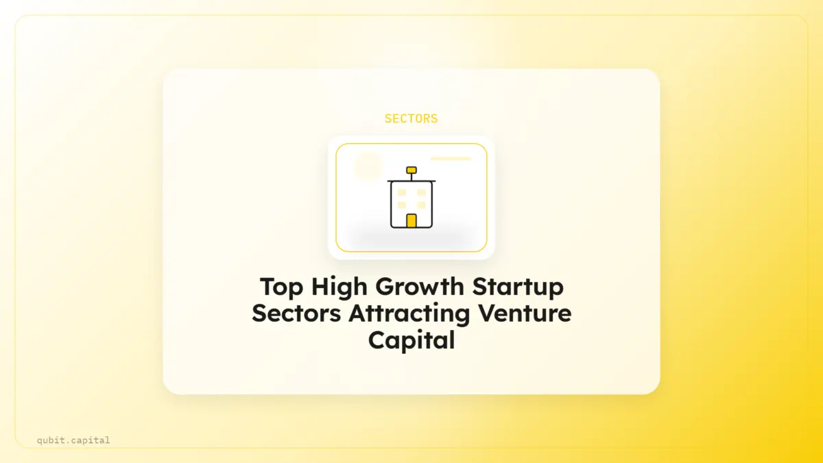 Top High Growth Startup Sectors Attracting Venture Capital in 2026
