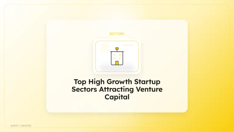 Top High Growth Startup Sectors Attracting Venture Capital in 2026