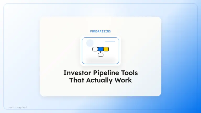 Best Tools to Build Track Your Investor Pipeline