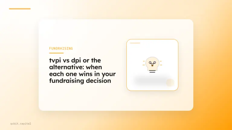 Tvpi vs Dpi or The Alternative: When Each One Wins in Your Fundraising Decision