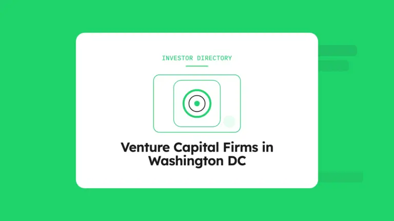 Venture Capital Firms in Washington DC, by Stage (43 Firms, 2026)