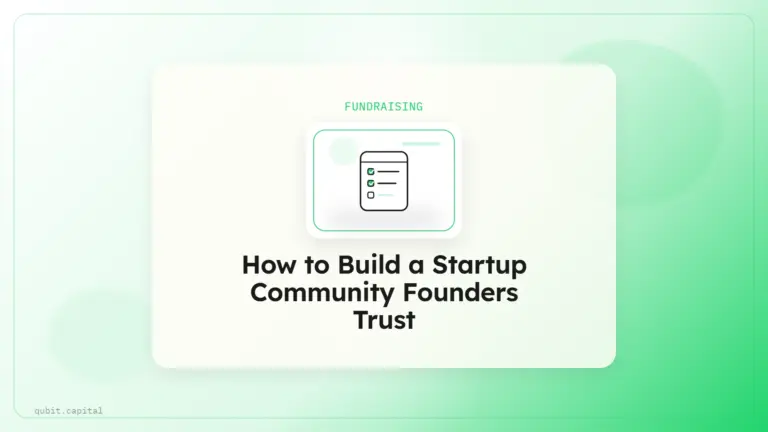 How to Build a Startup Community Founders Trust