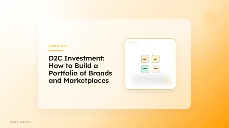 D2C Investment: How to Build a Portfolio of Brands and Marketplaces