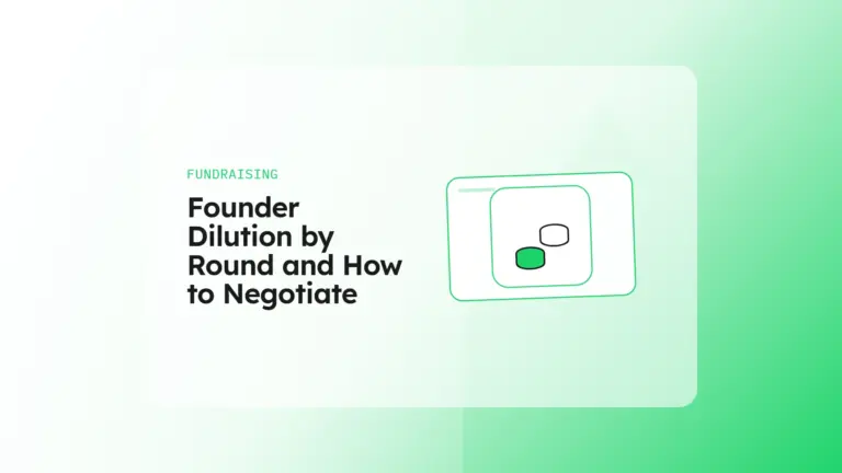 Founder Dilution by Round: What Mobility Founders Give Up and How to Negotiate