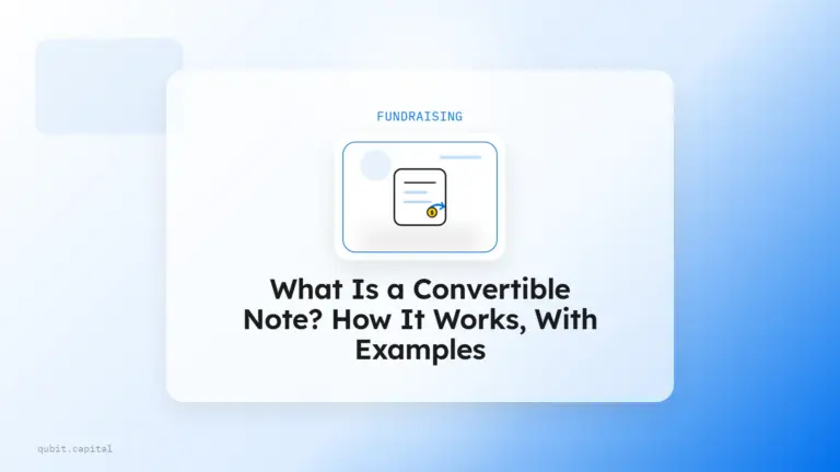 What Is a Convertible Note? How It Works, With Examples
