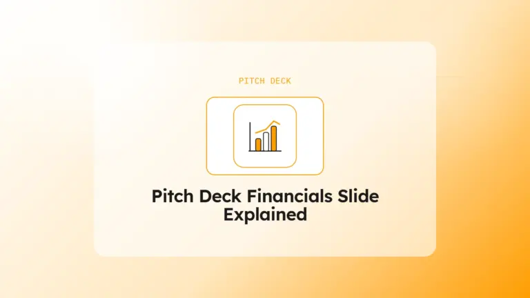 Pitch Deck Financials: What to Put on the Slide, With Examples