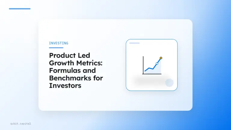 Product Led Growth Metrics: Formulas and Benchmarks for Investors