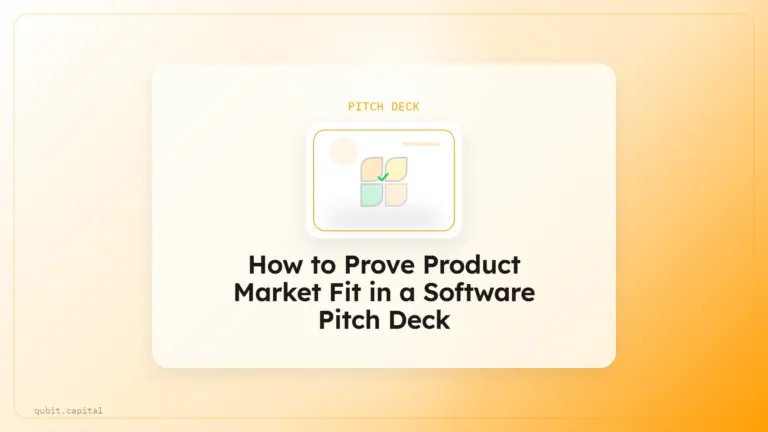 How to Prove Product Market Fit in a Software Pitch Deck