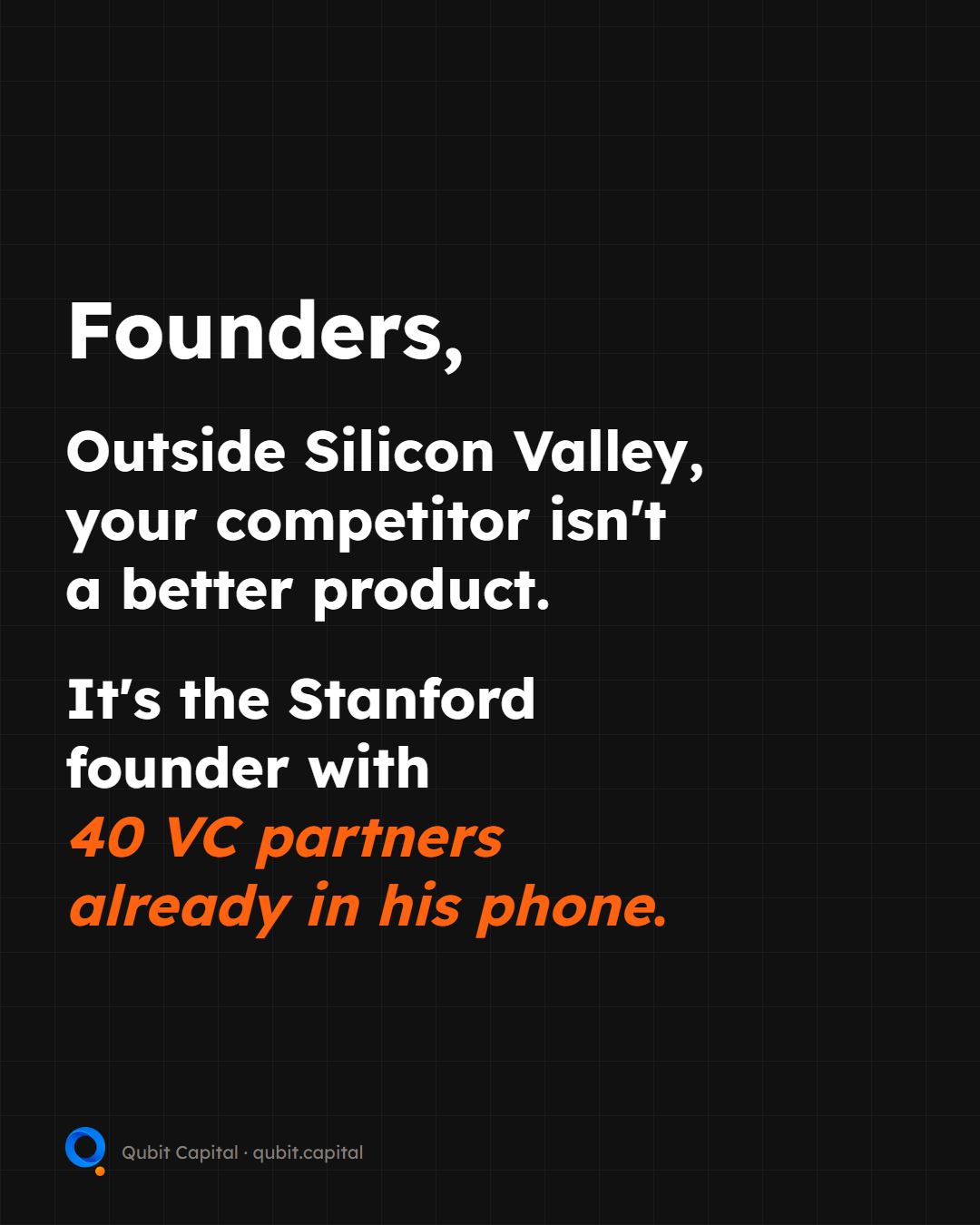 Two companies can be equally good and not equally fundable. The gap is usually…