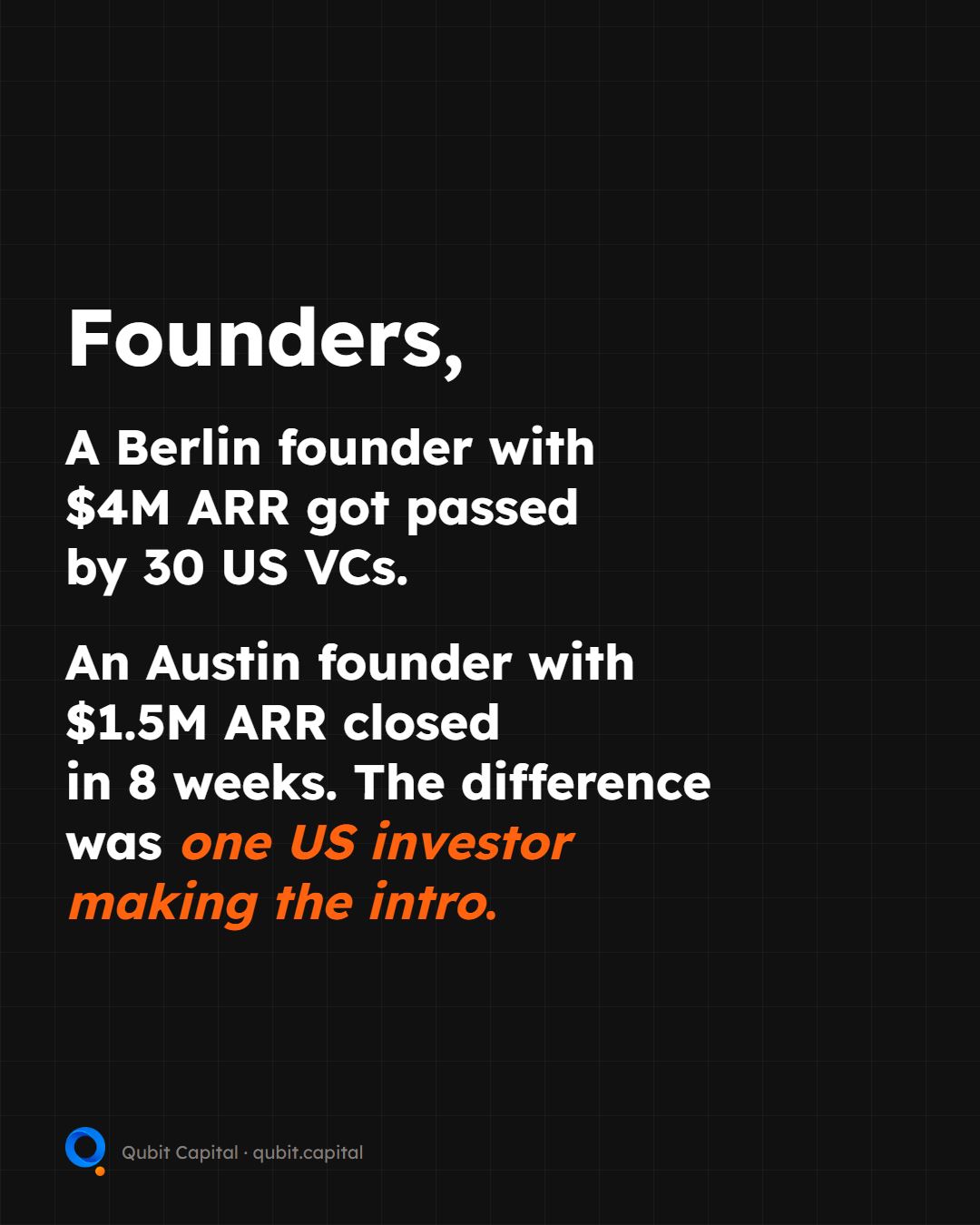 Two founders can send the same fund the same numbers and get opposite answers.…