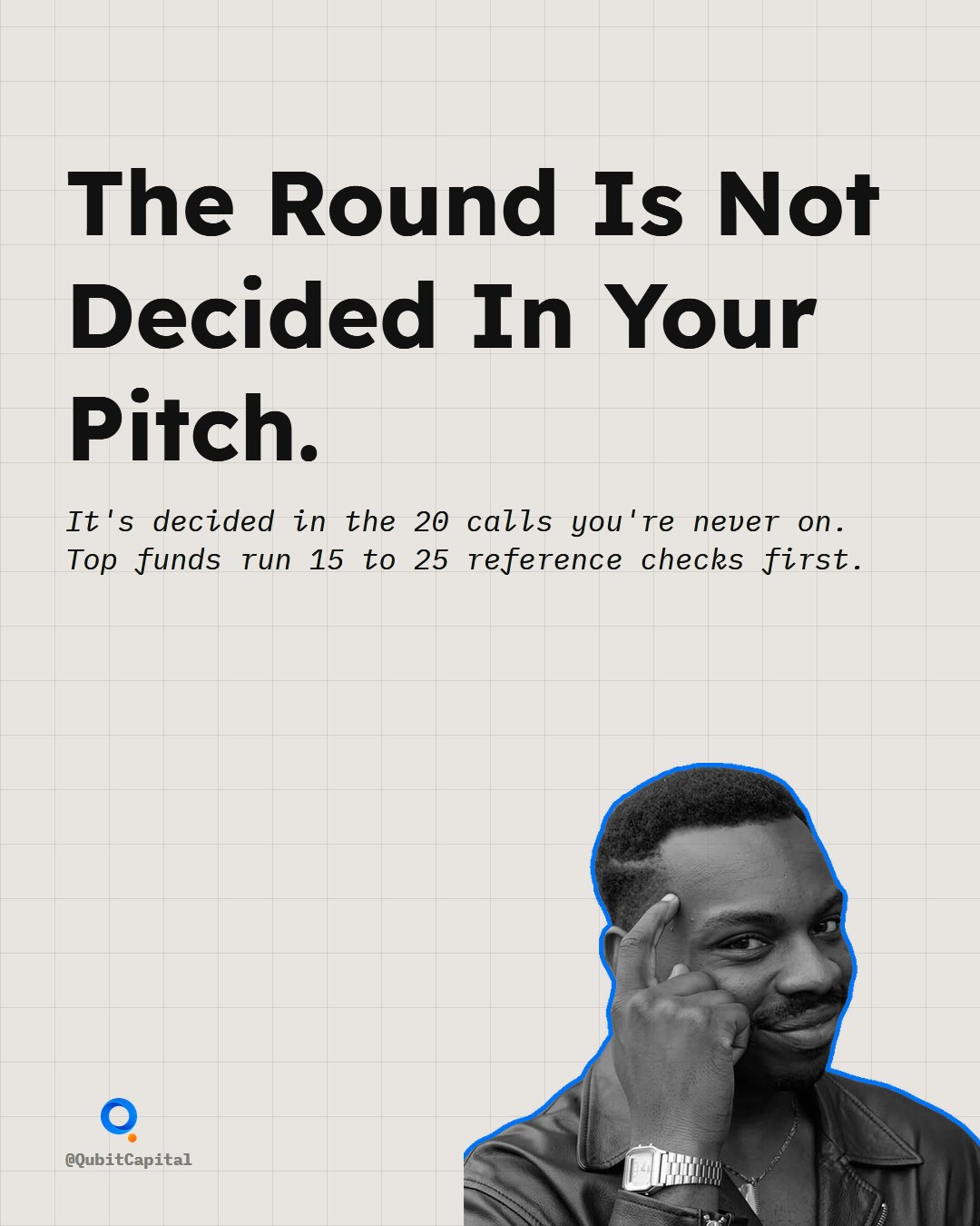 You think the decision happens in the room, while you are talking. It does not.…